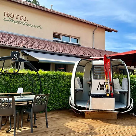 Logis Hotel, Et Restaurant Les Chatelmines 3* 拉布雷斯