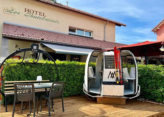 Logis Hotel, Et Restaurant Les Chatelmines 3* La Bresse